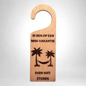 Deurhanger - mini vakantie